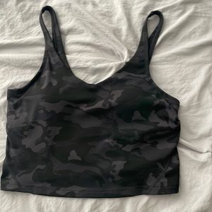 Camo workout top